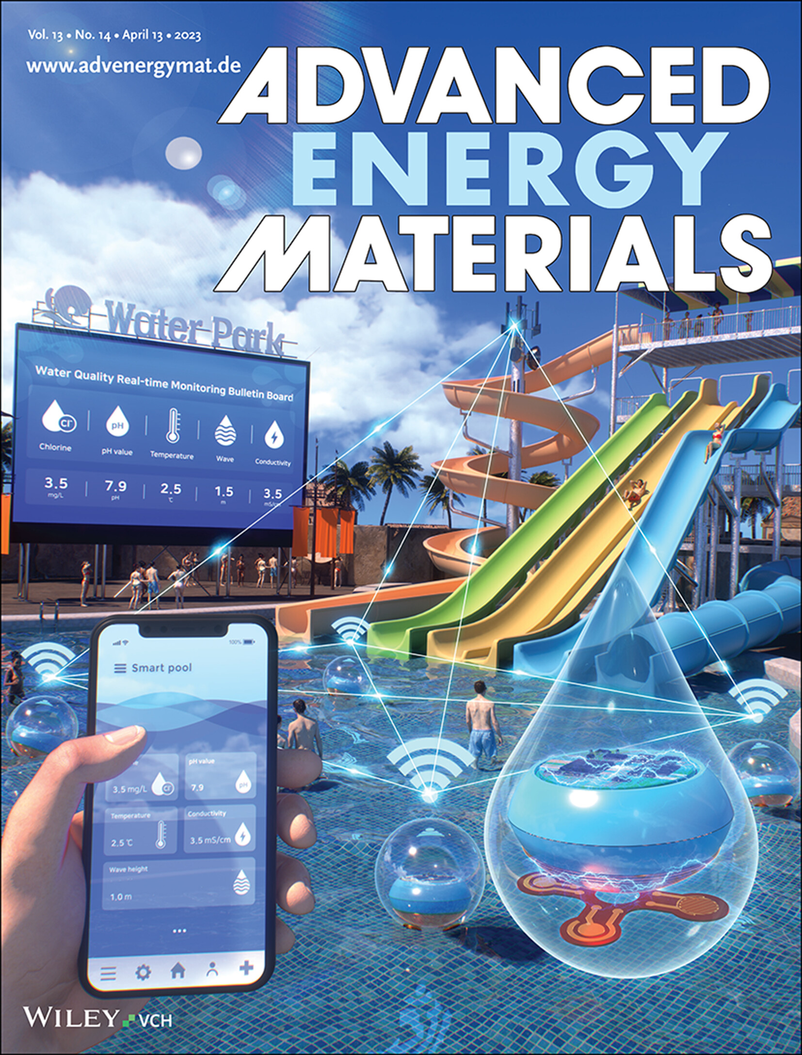 Brachistochrone Bowl-Inspired Hybrid Nanogenerator Integrated with Physio-Electrochemical Multisensors for Self-Sustainable Smart Pool Monitoring Systems