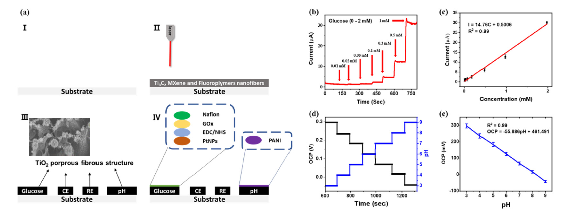 A Sweat-Based Multi-Sensing Porous Carbon Patch for Healthcare Wearables