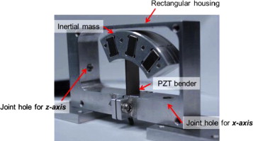 Asymmetric PZT bimorph cantilever for multi-dimensional ambient vibration harvesting