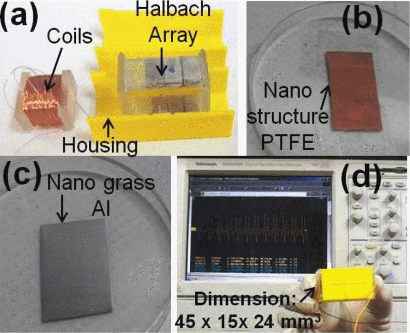 A FREE MOTION DRIVEN ELECTROMAGNETIC AND TRIBOELECTRIC HYBRIDIZED NANOGENERATOR FOR SCAVENGING LOW FREQUENCY VIBRATIONS