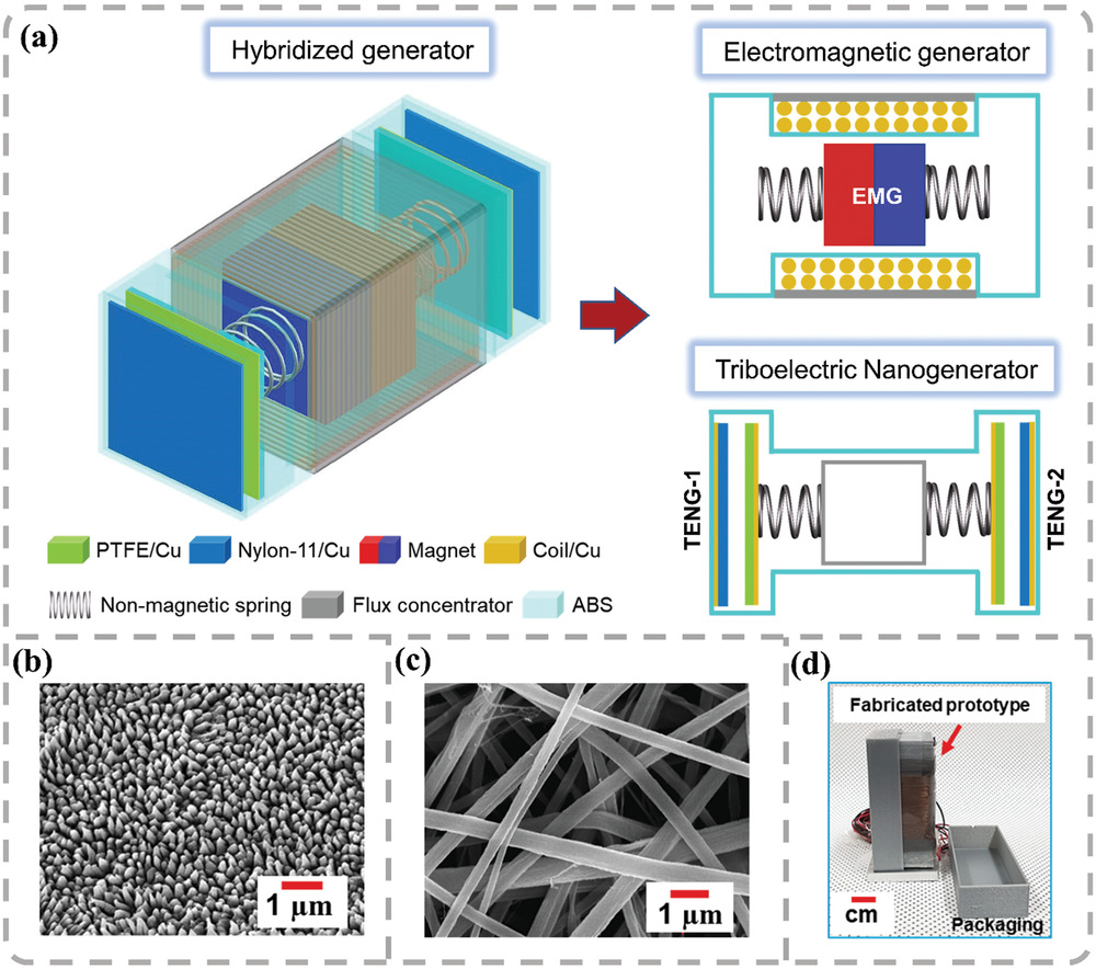 Biomechanical Energy‐Driven Hybridized Generator as a Universal Portable Power Source for Smart/Wearable Electronics